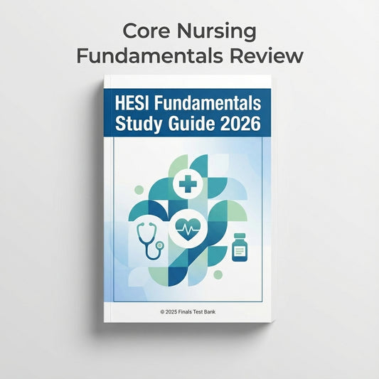 HESI Fundamentals 2026 Study Book
