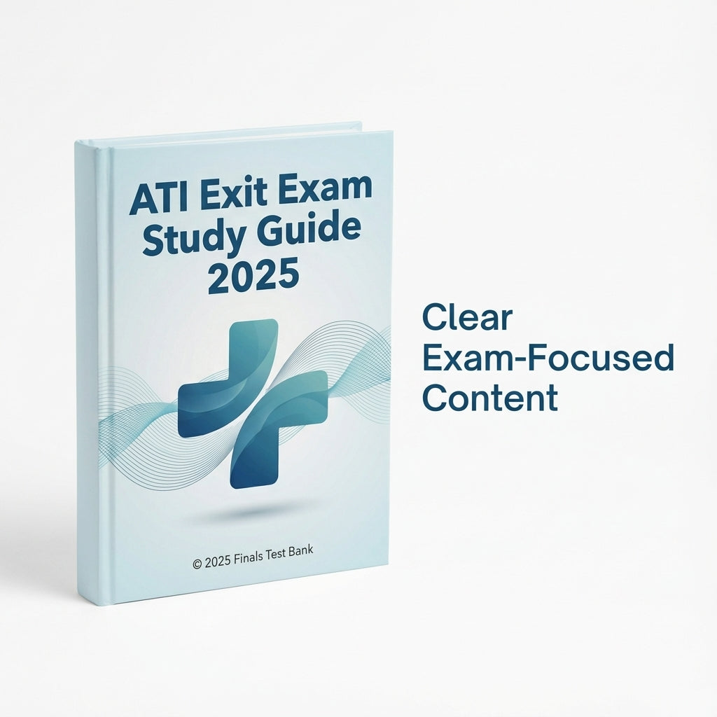 Study Guide for ATI Exit Exam 2025.