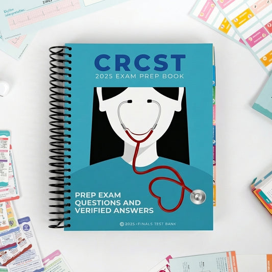 CRCST 2025 Exam Preparation – Printed Study Book