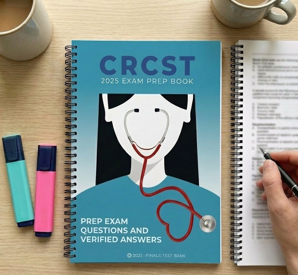 CRCST Printed Study Book, Study Guide 2026