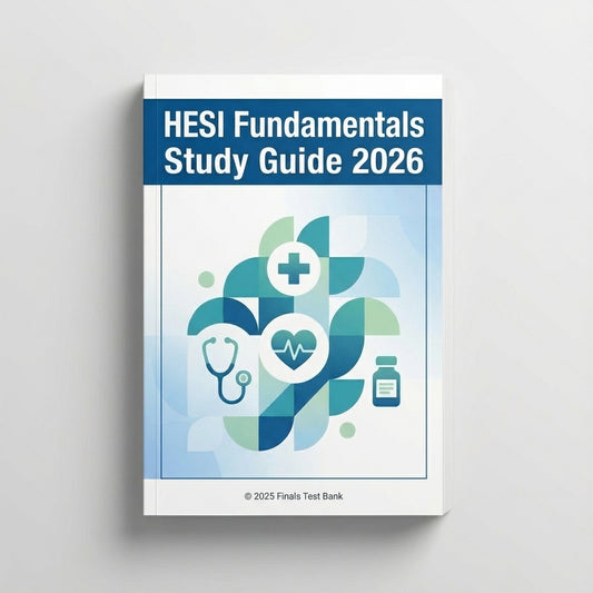 HESI Fundamentals 2026 Printed Book